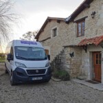 Ian has become a white van man shuttling back and forth between France and the UK moving our remaining belongins