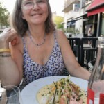 Enjoying amazing food al fresco in Niort